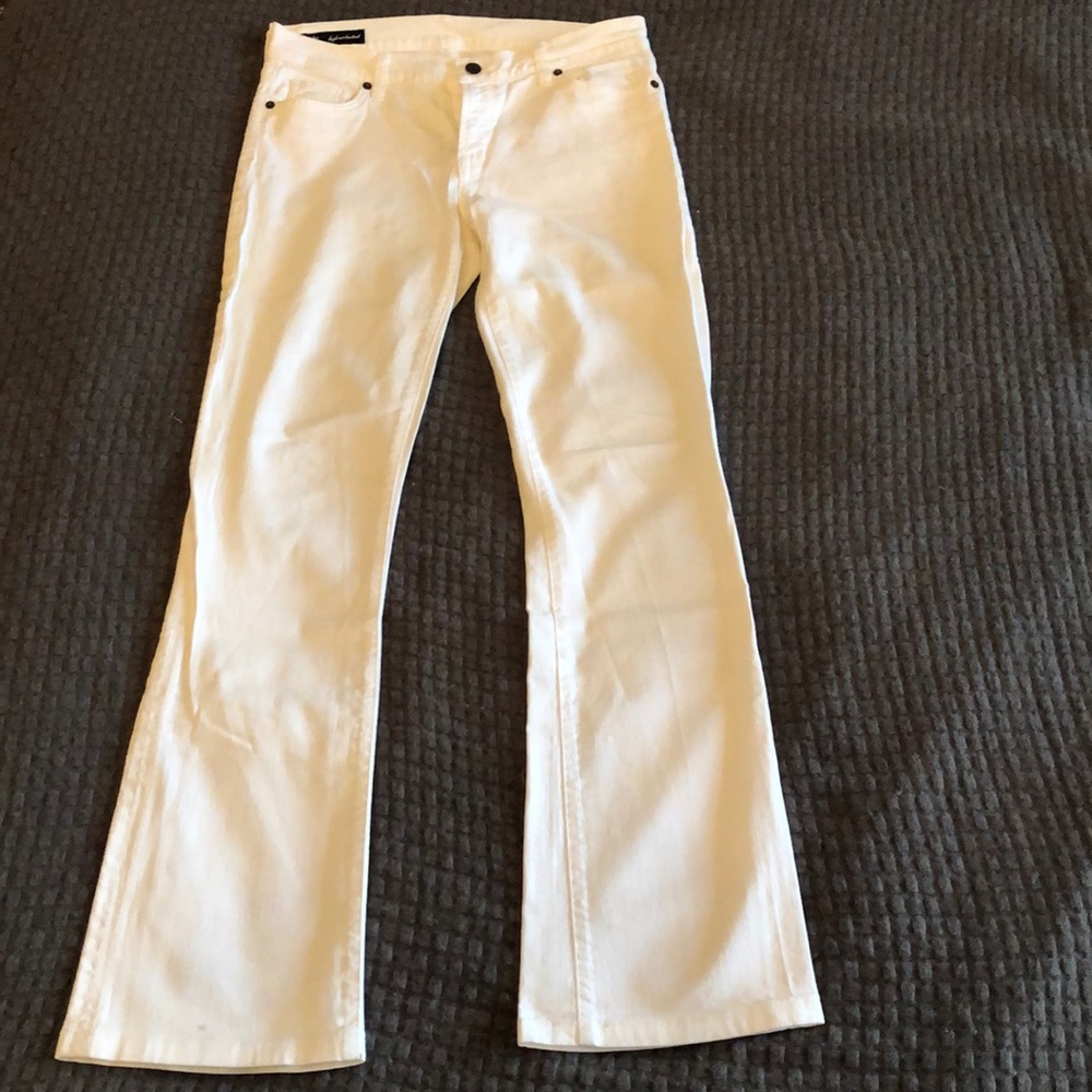 Citizens of Humanity White High Rise Bootcut Jean